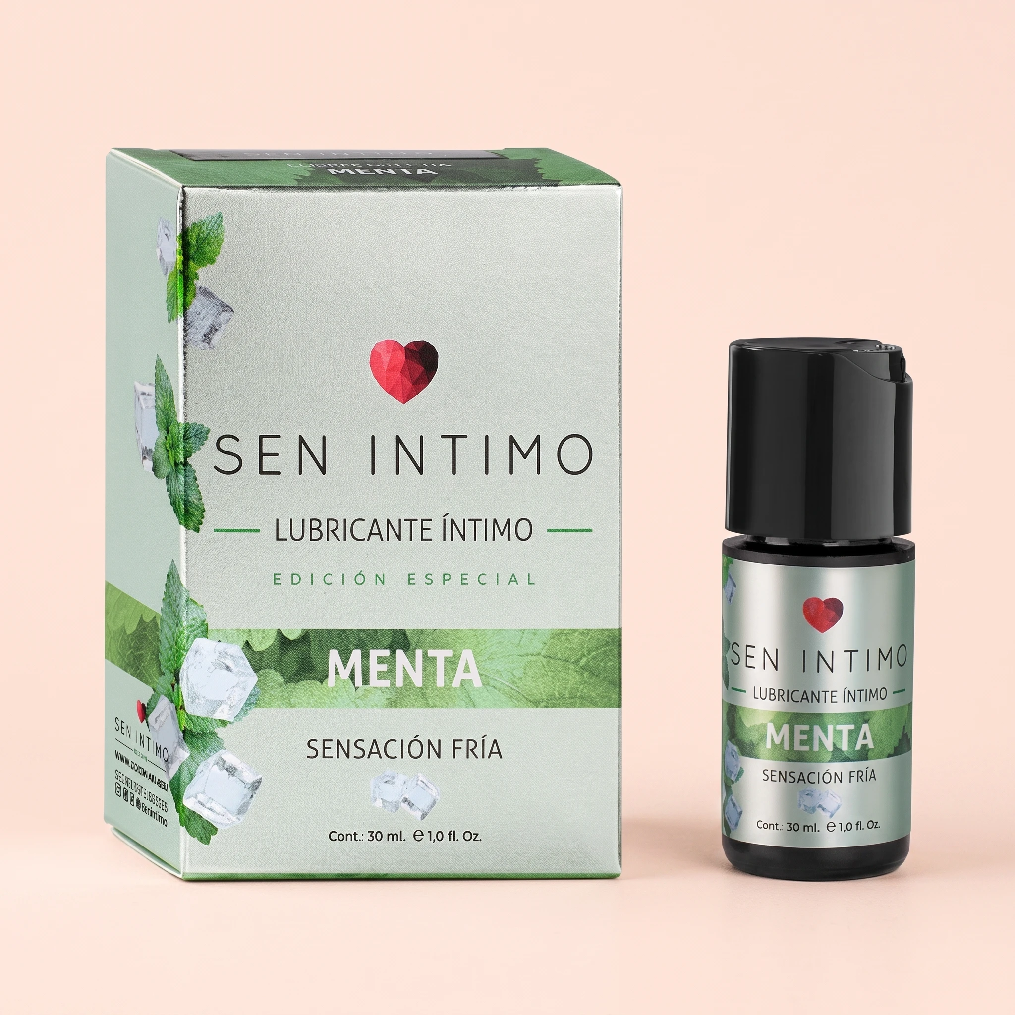 Lubricante íntimo sensación fría X 30 ML