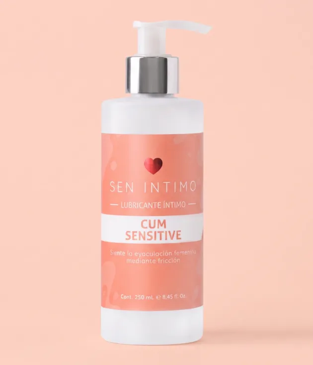 Lubricante Íntimo Cum Sensitive Simula la Eyacuación Femenina x 250 ml