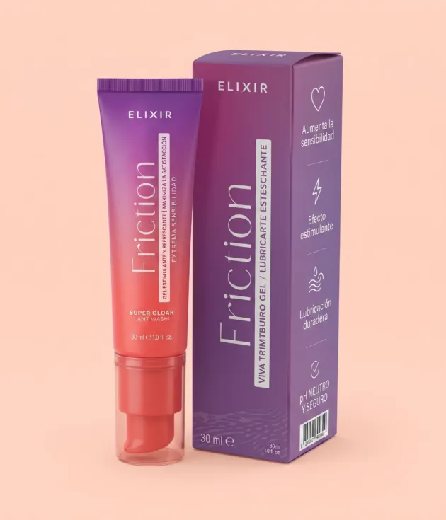 Lubricante intimo friction x30ml elixir