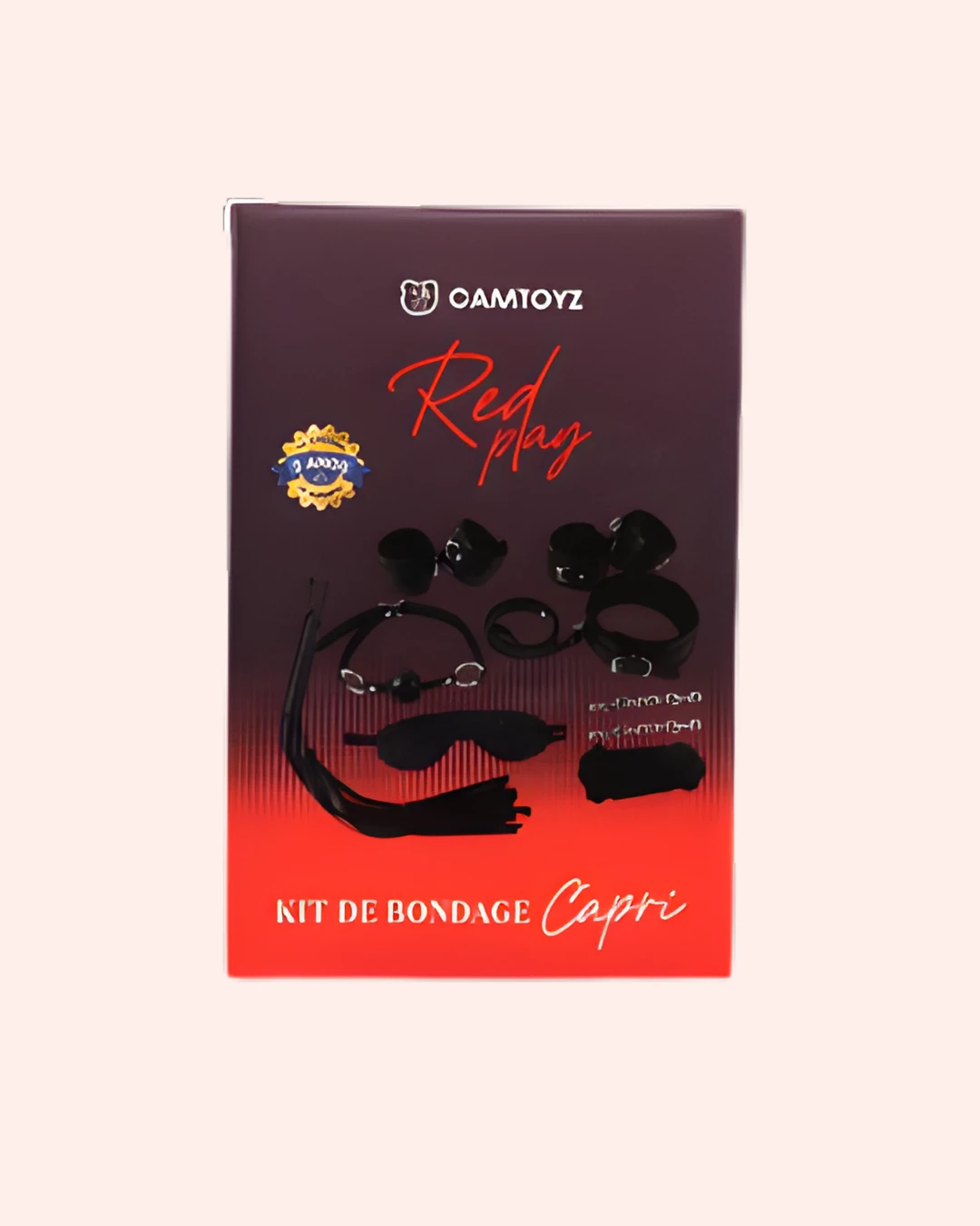 Kit Bondage Capri Negro Camtoyz