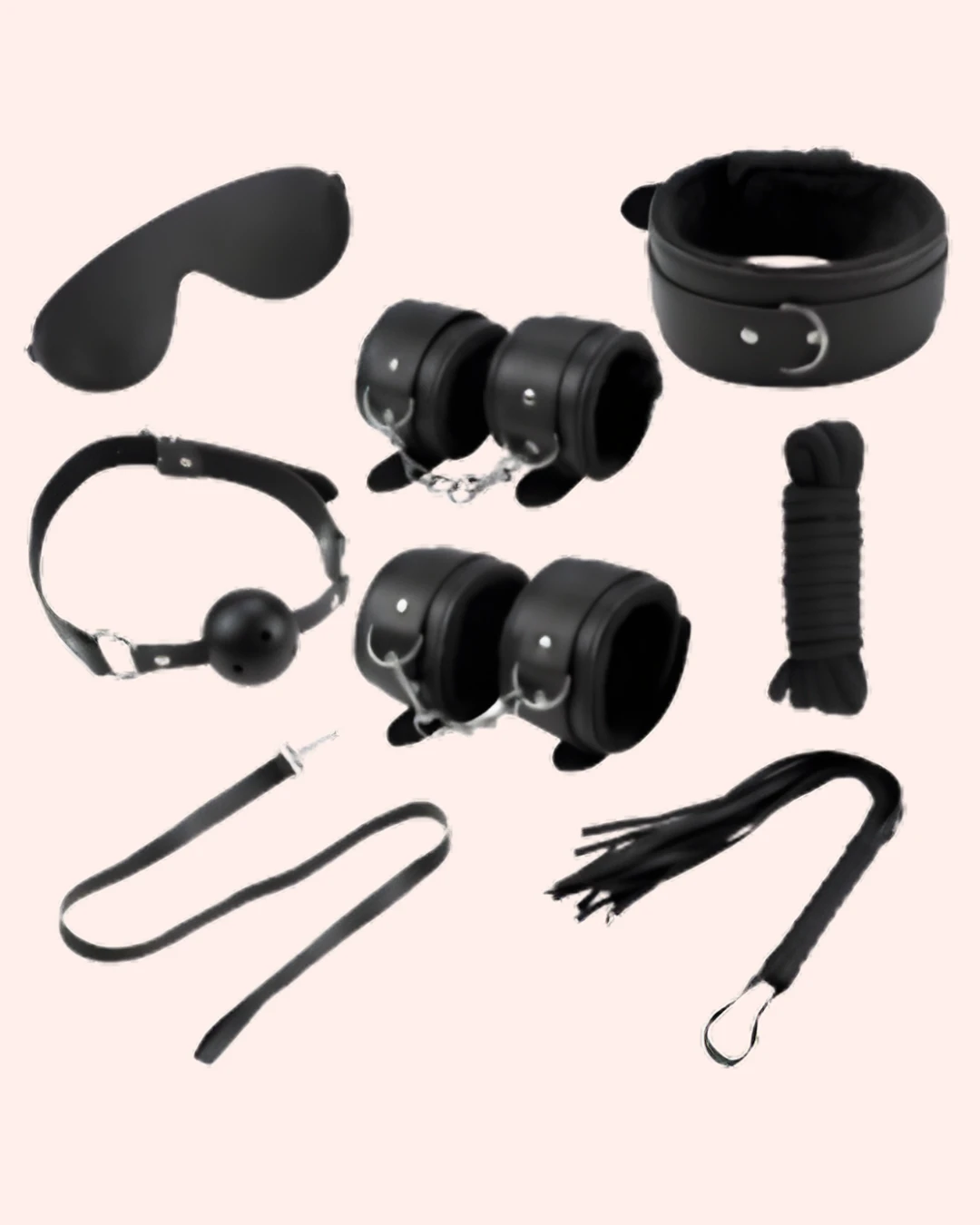 Kit Bondage Capri Negro Camtoyz - Image 2